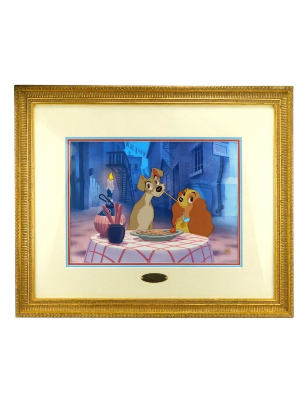 Bella Notte Lady and the Tramp Disney Limited Edition Cel